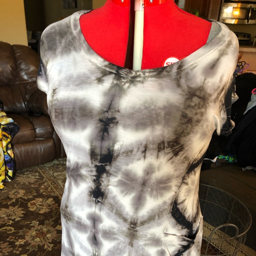 Tie-dye swimsuit cover